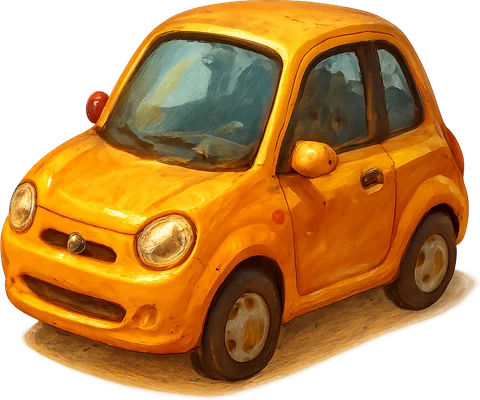 A sports car